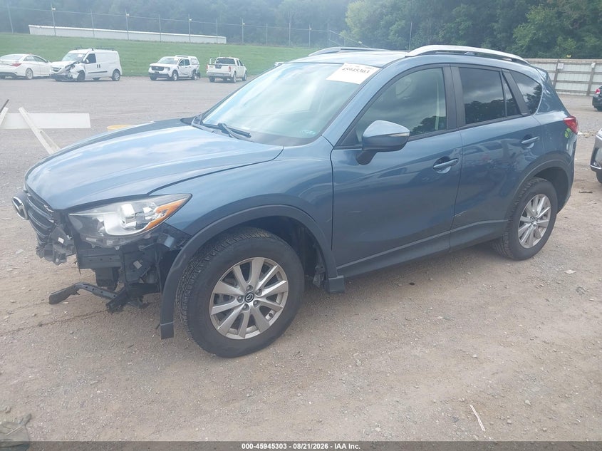 2016 Mazda CX-5, Удар спереди, IAAI, VIN JM3KE2CY5G0815657 — фото 2