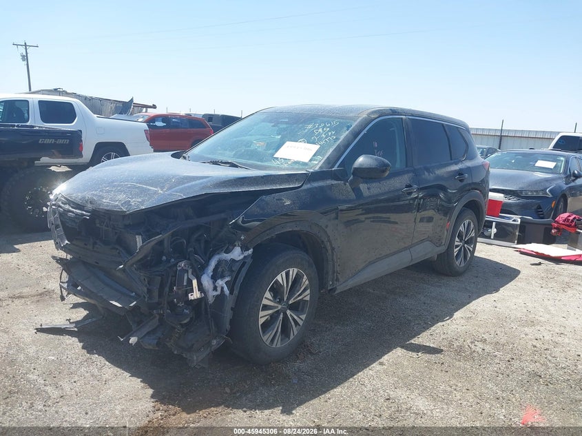 2023 Nissan Rogue, Front End, IAAI, VIN 5N1BT3BA5PC850752 — photo 2