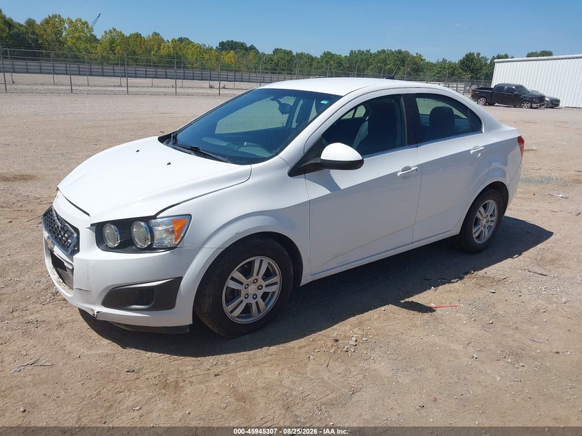 2014 Chevrolet Sonic, Удар спереди, IAAI, VIN 1G1JC5SH9E4101235 — фото 2