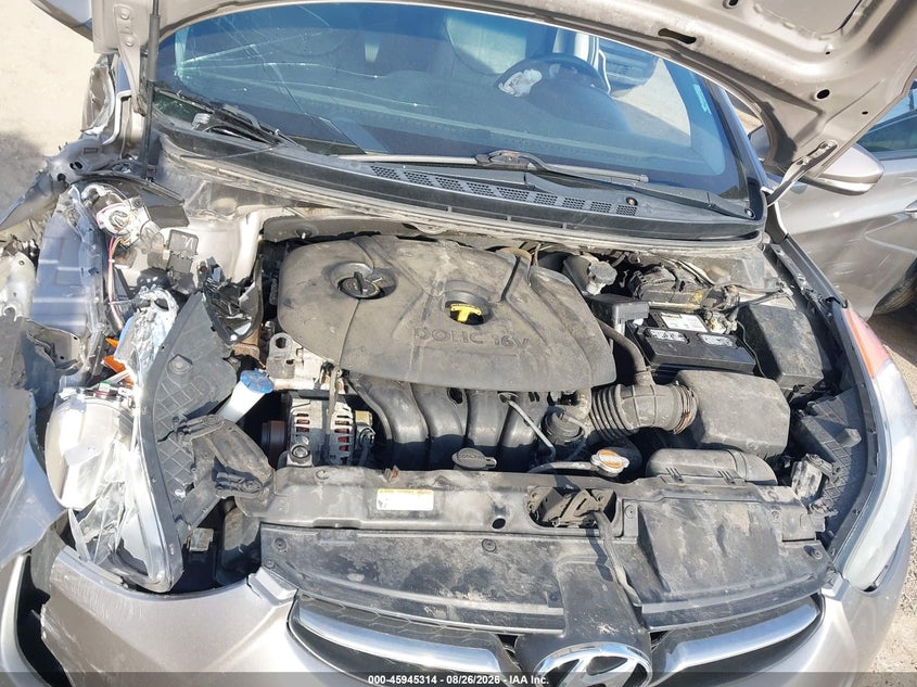 HYUNDAI ELANTRA 2012 VIN 5NPDH4AE2CH120000