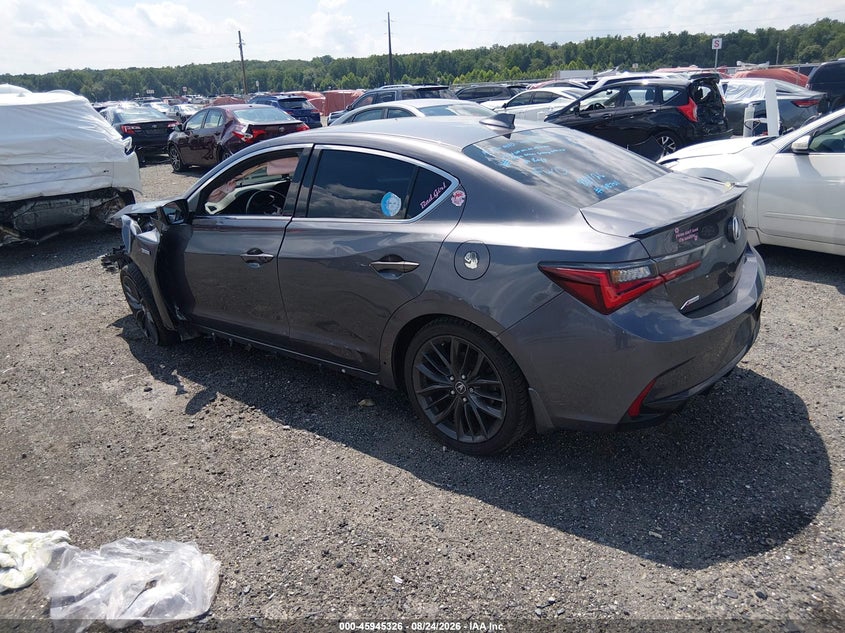 ACURA ILX 2022 VIN 19UDE2F87NA008062