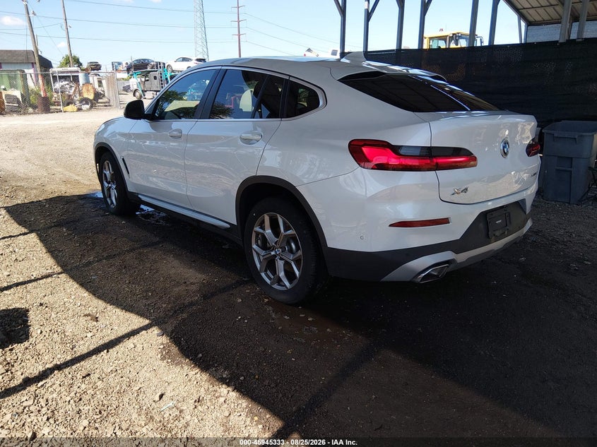 BMW X4 2022 VIN 5UX33DT0XN9M15156