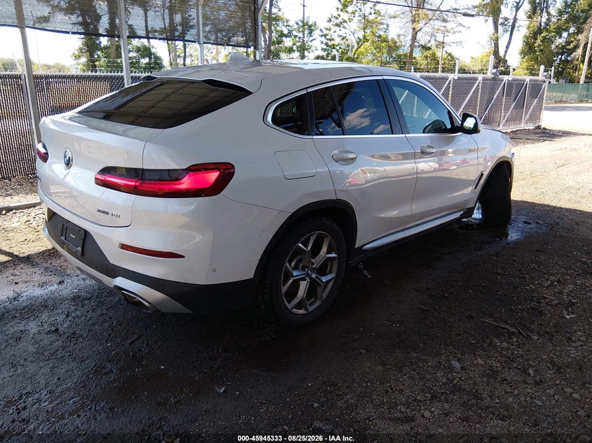 BMW X4 2022 VIN 5UX33DT0XN9M15156