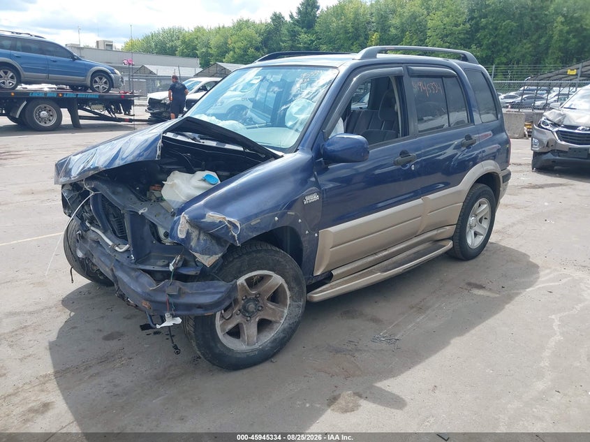2002 Suzuki Grand Vitara, Front End, IAAI, VIN JS3TD62V724161570 — photo 2