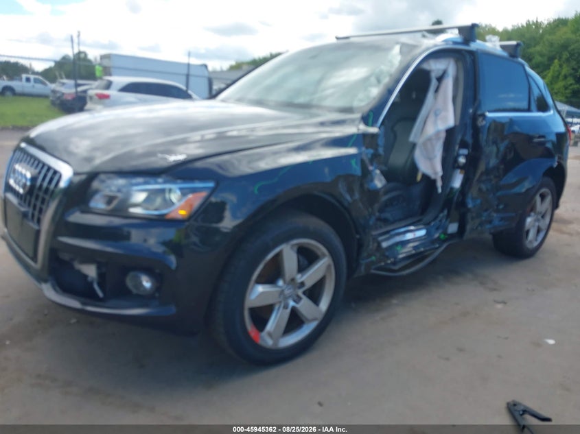 2012 Audi Q5, Left Side, IAAI, VIN WA1DKAFP1CA130254 — photo 2