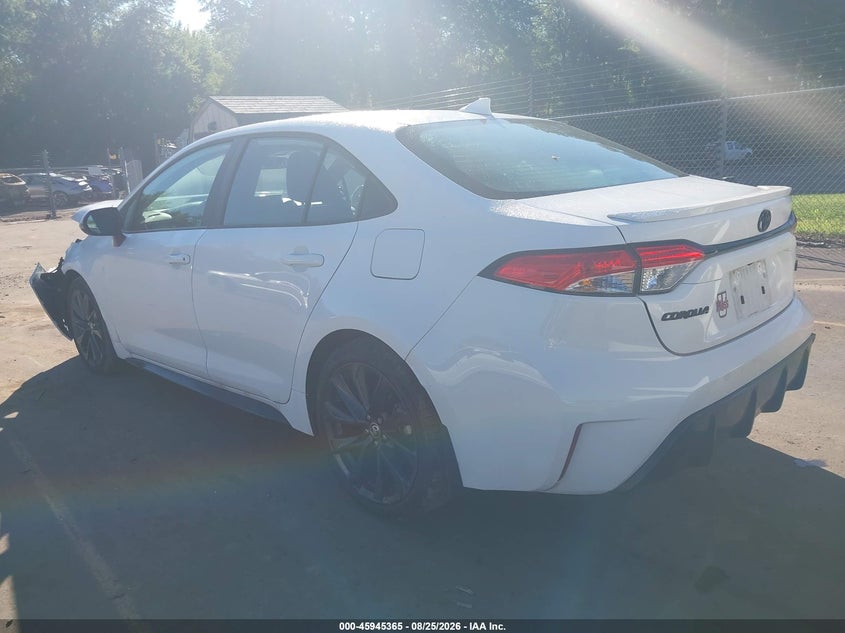 2025 TOYOTA COROLLA SEDAN 2.0L I-4 DI, DOHC, VVT, 169HP