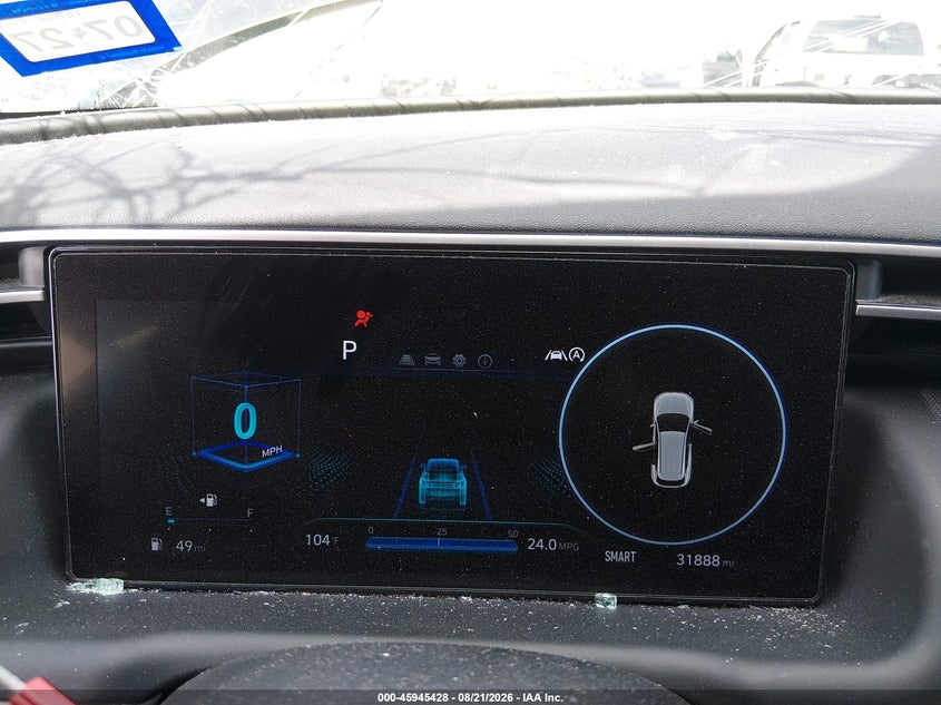 2022 HYUNDAI TUCSON auction photo 7