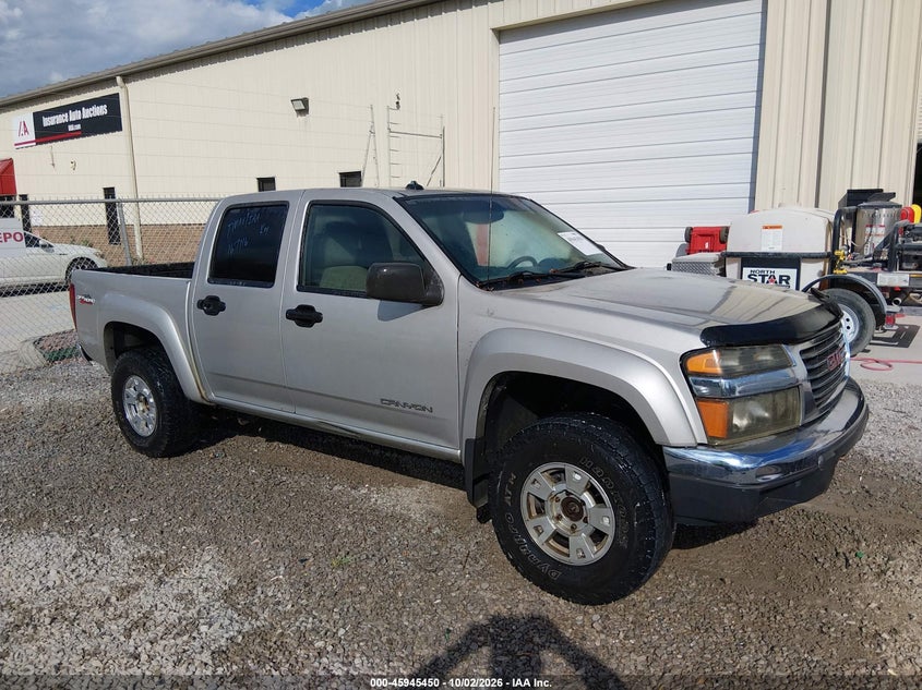 GMC CANYON 2005 VIN 1GTDT136858167116