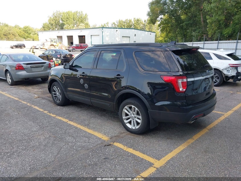 2017 FORD EXPLORER auction photo 3