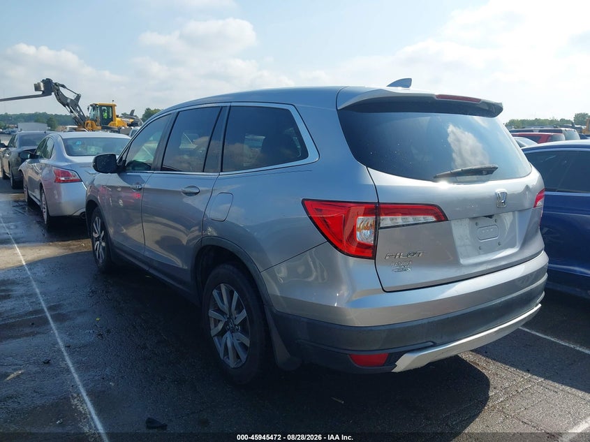 HONDA PILOT 2021 VIN 5FNYF5H54MB023643