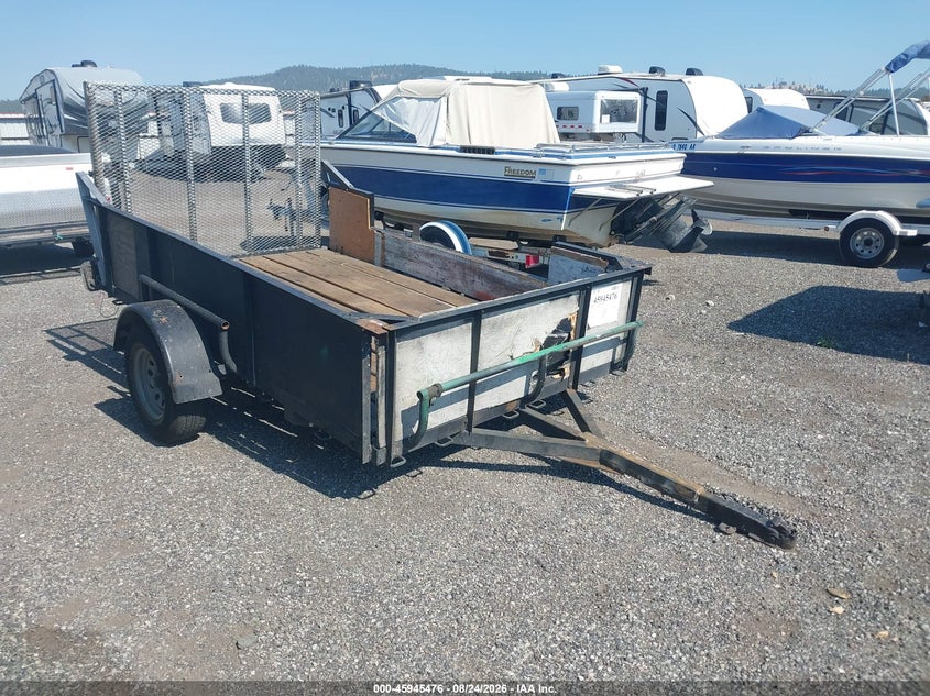 2000 HOMEMADE 8 FT 1 AXLE UTILITY auction photo 1