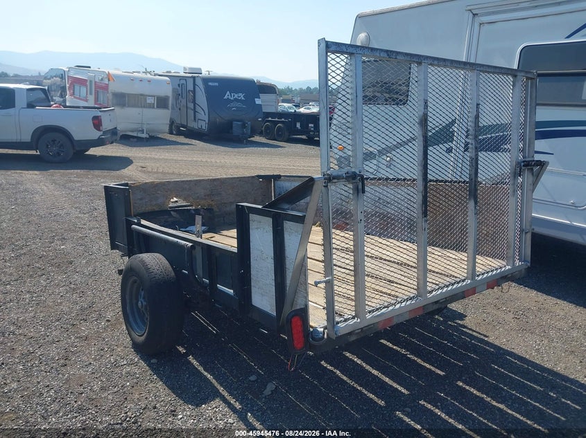 2000 HOMEMADE 8 FT 1 AXLE UTILITY auction photo 3