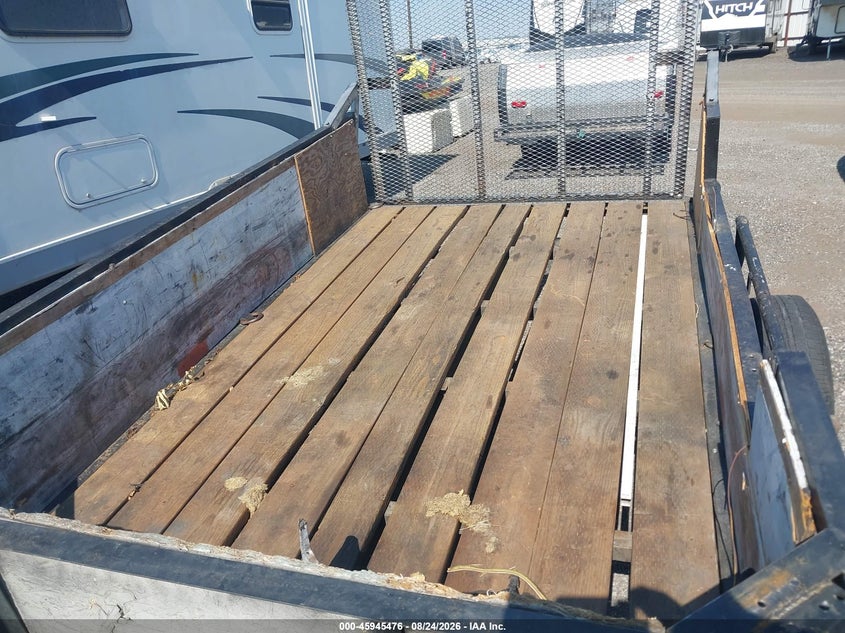 2000 HOMEMADE 8 FT 1 AXLE UTILITY auction photo 5