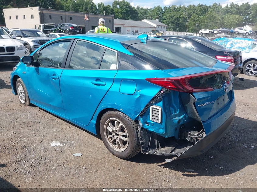 TOYOTA PRIUS PRIME 2022 VIN JTDKAMFP7N3221618