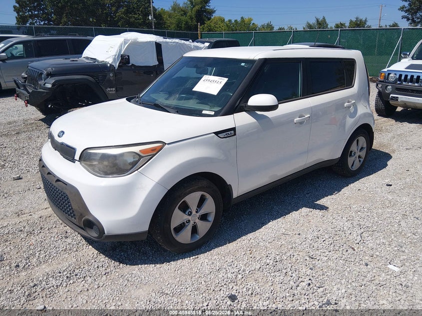 2015 Kia Soul, Обычный износ, IAAI, VIN KNDJN2A24F7798083 — фото 2