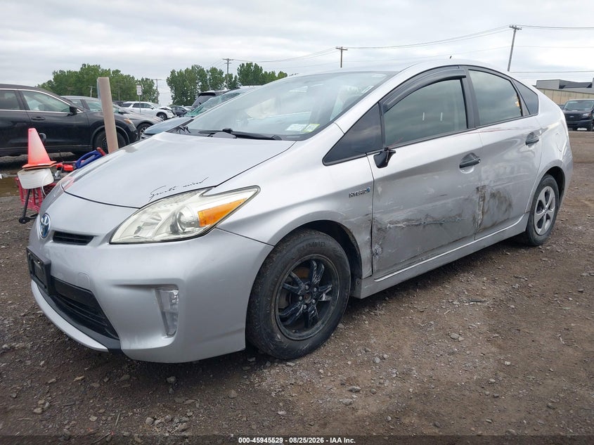 2014 TOYOTA PRIUS HATCHBACK 1.8L I-4 DOHC, VVT, 98HP