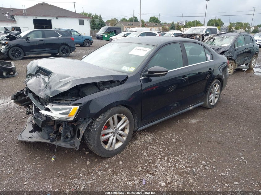2013 Volkswagen Jetta, Удар спереду, IAAI, VIN 3VW5A7AJ9DM245608 — фото 2