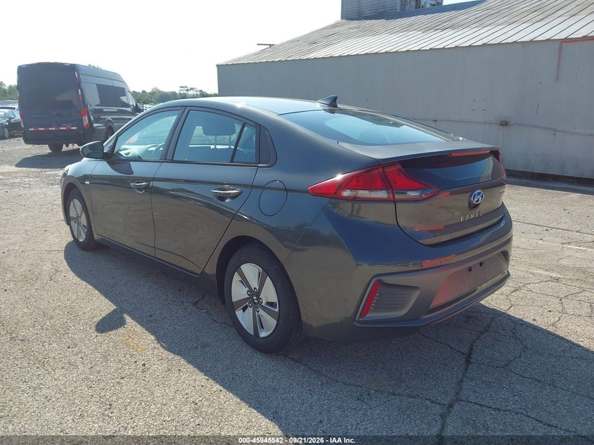 Vin: kmhc65lc4lu220619, lot: 46444714, hyundai ioniq hybrid blue 20203