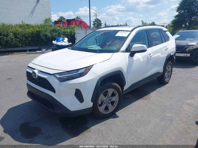 2023 Toyota RAV 4, Rear, IAAI, VIN 2T3W1RFVFPC230811 — photo 2