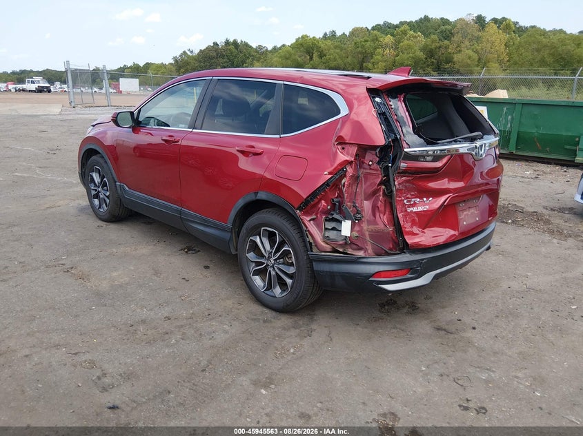 Vin: 5j6rw1h89na003108, lot: 46444735, honda cr-v 2wd ex-l 20223