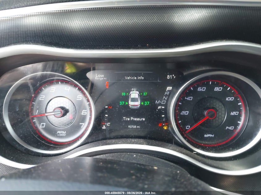 2018 DODGE CHARGER auction photo 7