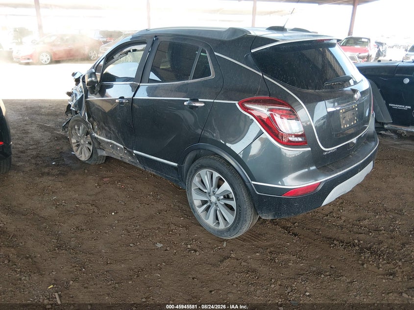 Vin: kl4cjasb4jb637942, lot: 46444753, buick encore preferred 20183