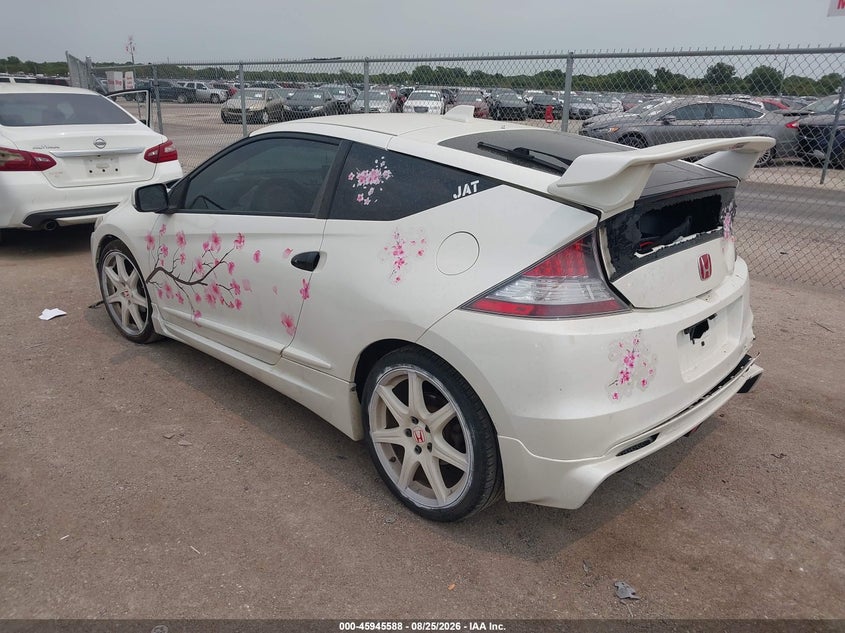 Vin: jhmzf1d68bs002398, lot: 46444760, honda cr-z ex 20113