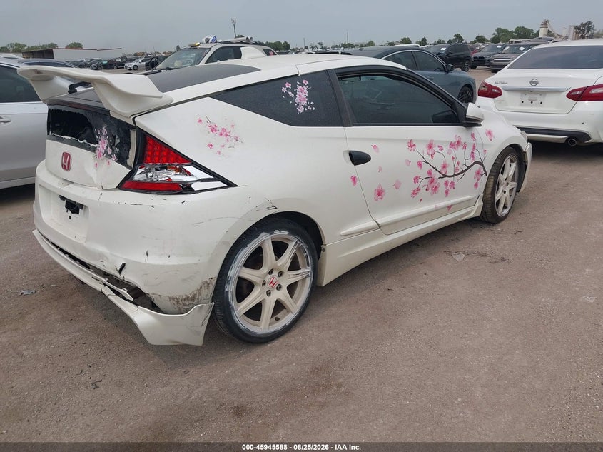 Vin: jhmzf1d68bs002398, lot: 46444760, honda cr-z ex 20114