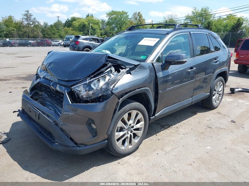 2019 Toyota RAV 4, Front End, IAAI, VIN 2T3A1RFVXKC012794 — photo 2