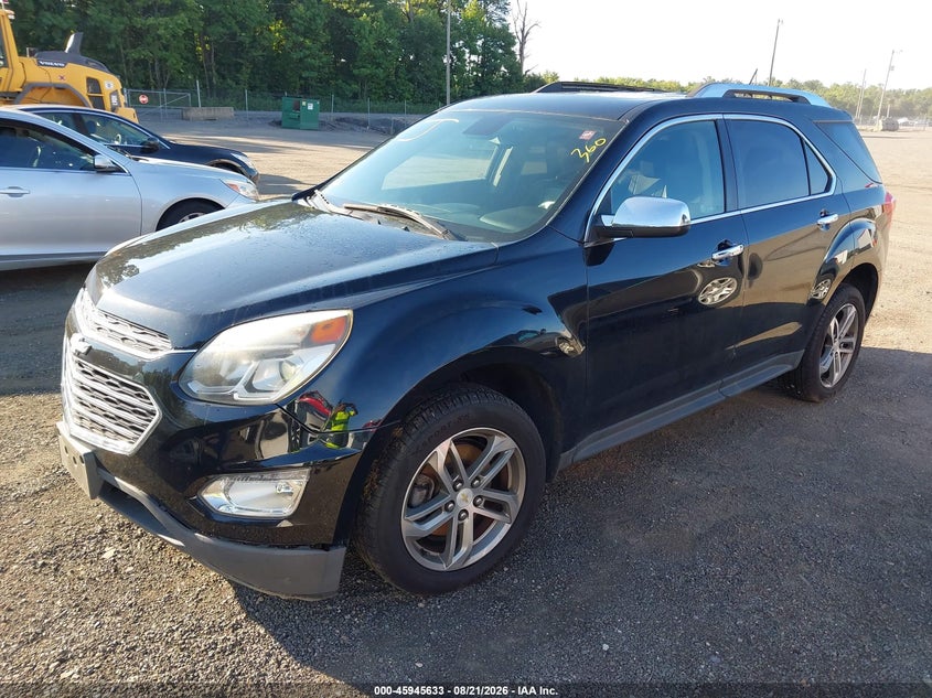 2016 Chevrolet Equinox, Обычный износ, IAAI, VIN 2GNALDEK6G6157747 — фото 2