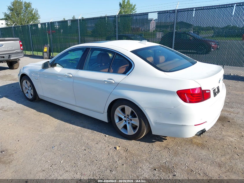 2013 BMW 5ER SEDAN 2.0L I-4 DI, DOHC, VVT, TURBO, 240HP