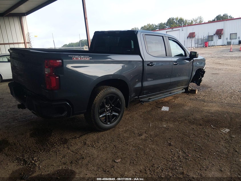 Vin: 1gcpyfel0mz392590, lot: 46444821, chevrolet silverado 1500 4wd  short bed lt trail boss 20214