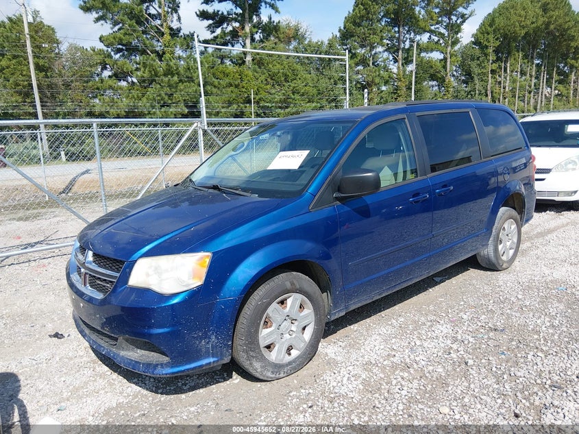 2011 DODGE CARAVAN VAN 3.6L V-6 DOHC, VVT, 283HP