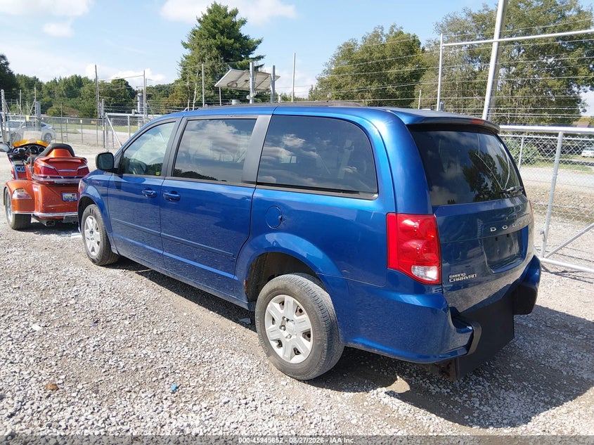 2011 DODGE CARAVAN VAN 3.6L V-6 DOHC, VVT, 283HP
