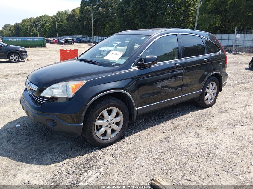 2007 Honda CR-V, Left Side, IAAI, VIN JHLRE38797C050550 — photo 2