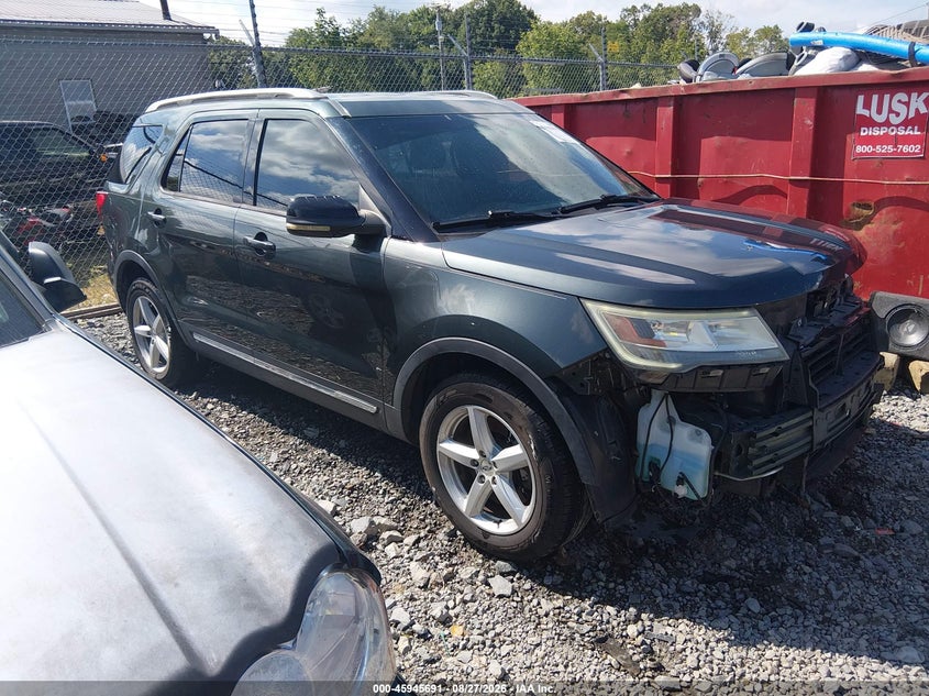 Vin: 1fm5k7d86ggc98978, lot: 46444863, ford explorer xlt 20161