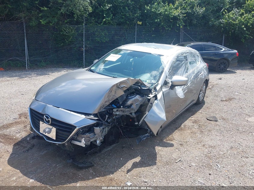 2016 Mazda 3, Неизвестно, IAAI, VIN JM1BM1L72G1344428 — фото 2