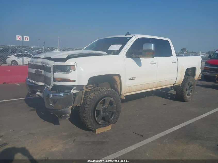 2017 Chevrolet Silverado, Удар спереди, IAAI, VIN 3GCUKREC9HG106473 — фото 2