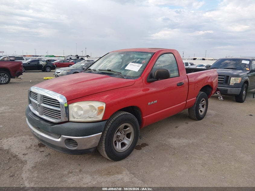2008 Dodge RAM, Оба бока, IAAI, VIN 1D7HA16K38J198499 — фото 2