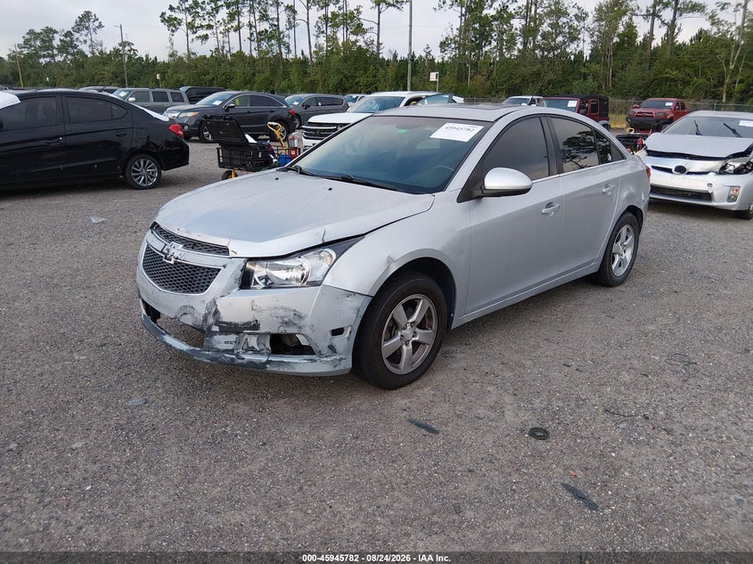 2012 Chevrolet Cruze, Перед і зад, IAAI, VIN 1G1PF5SC3C7210923 — фото 2