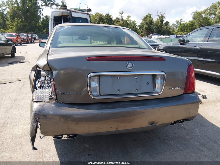 CADILLAC DEVILLE 2001 VIN 1G6KD54Y01U110215