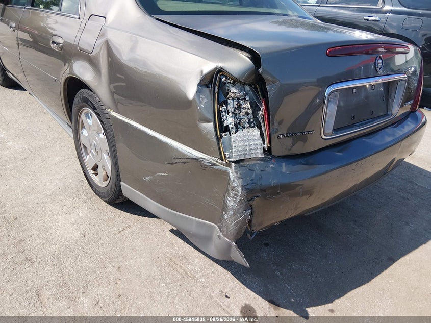 CADILLAC DEVILLE 2001 VIN 1G6KD54Y01U110215