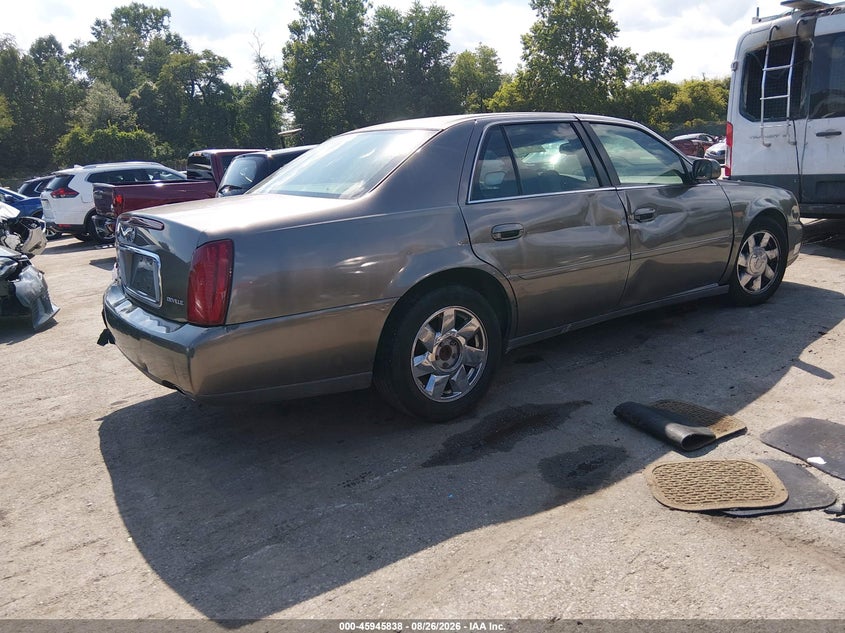CADILLAC DEVILLE 2001 VIN 1G6KD54Y01U110215