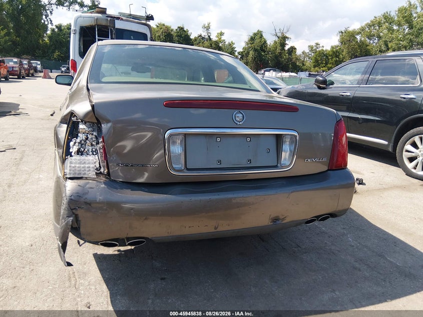 CADILLAC DEVILLE 2001 VIN 1G6KD54Y01U110215