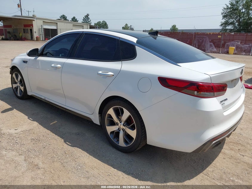 Vin: 5xxgw4l28gg014237, lot: 46445030, kia optima sx turbo 20163
