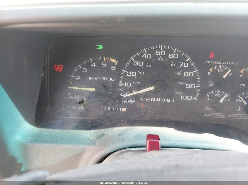 GMC SIERRA 1996 VIN 1GTEC19R7TE516898