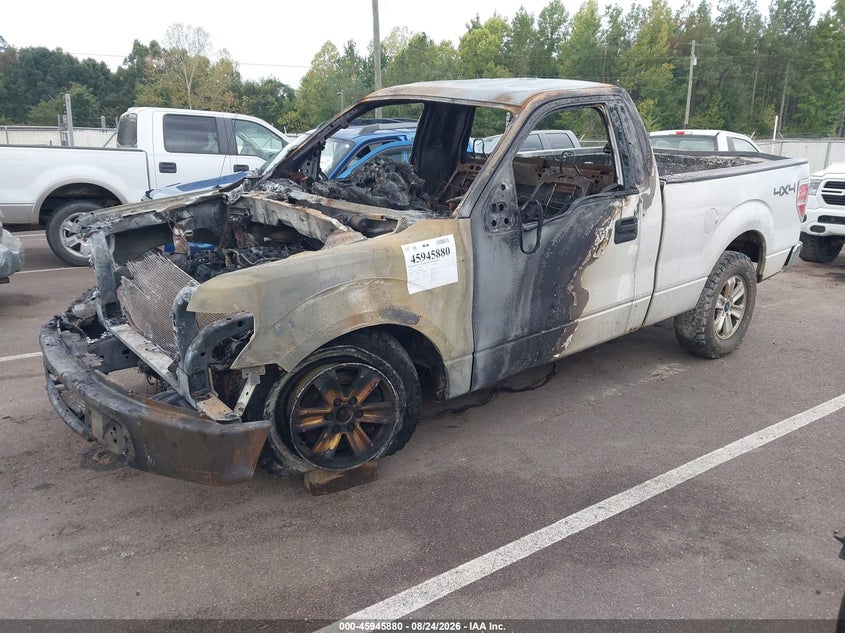2014 Ford F-150, Engine Burn, IAAI, VIN 1FTMF1EFXEFB94186 — photo 2