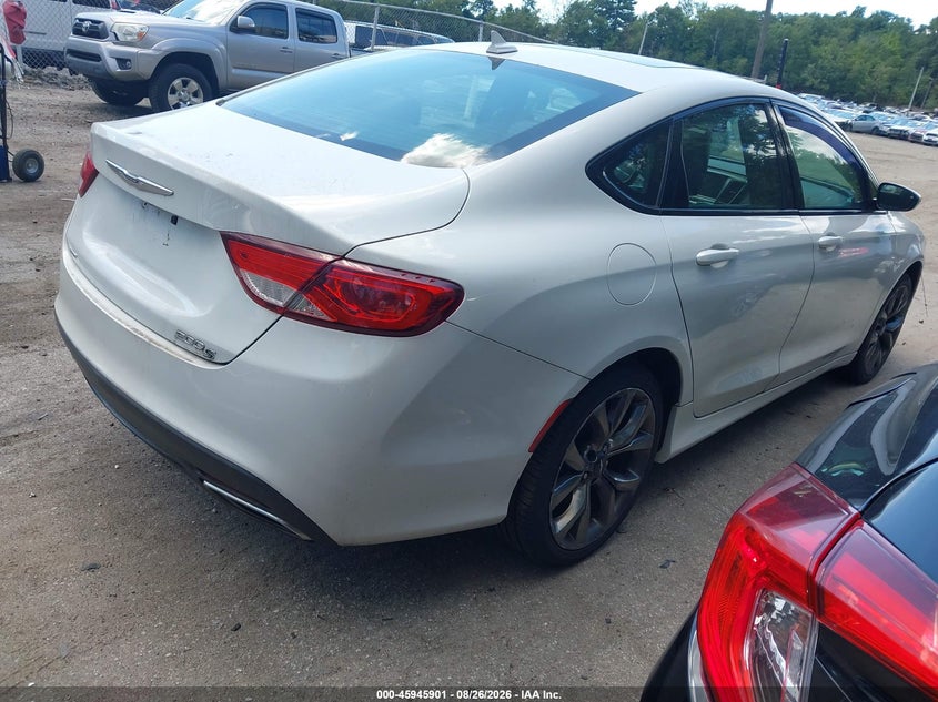 Vin: 1c3cccdg5fn664744, lot: 46445073, chrysler 200 s 20154