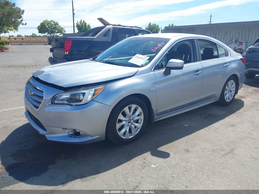 2015 Subaru Legacy, Удар сзади, IAAI, VIN 4S3BNAC69F3014082 — фото 2