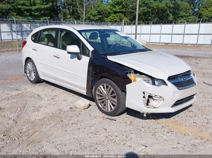 2012 SUBARU IMPREZA auction photo 1